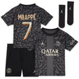 PSG x Jordan Third Stadium Kit 2023-24 - Infant with Mbappé  7 printing - Kit Captain