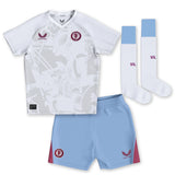 Aston Villa Castore Away Infant Kit 2023-24 - With Lenglet 17 Printing - Kit Captain