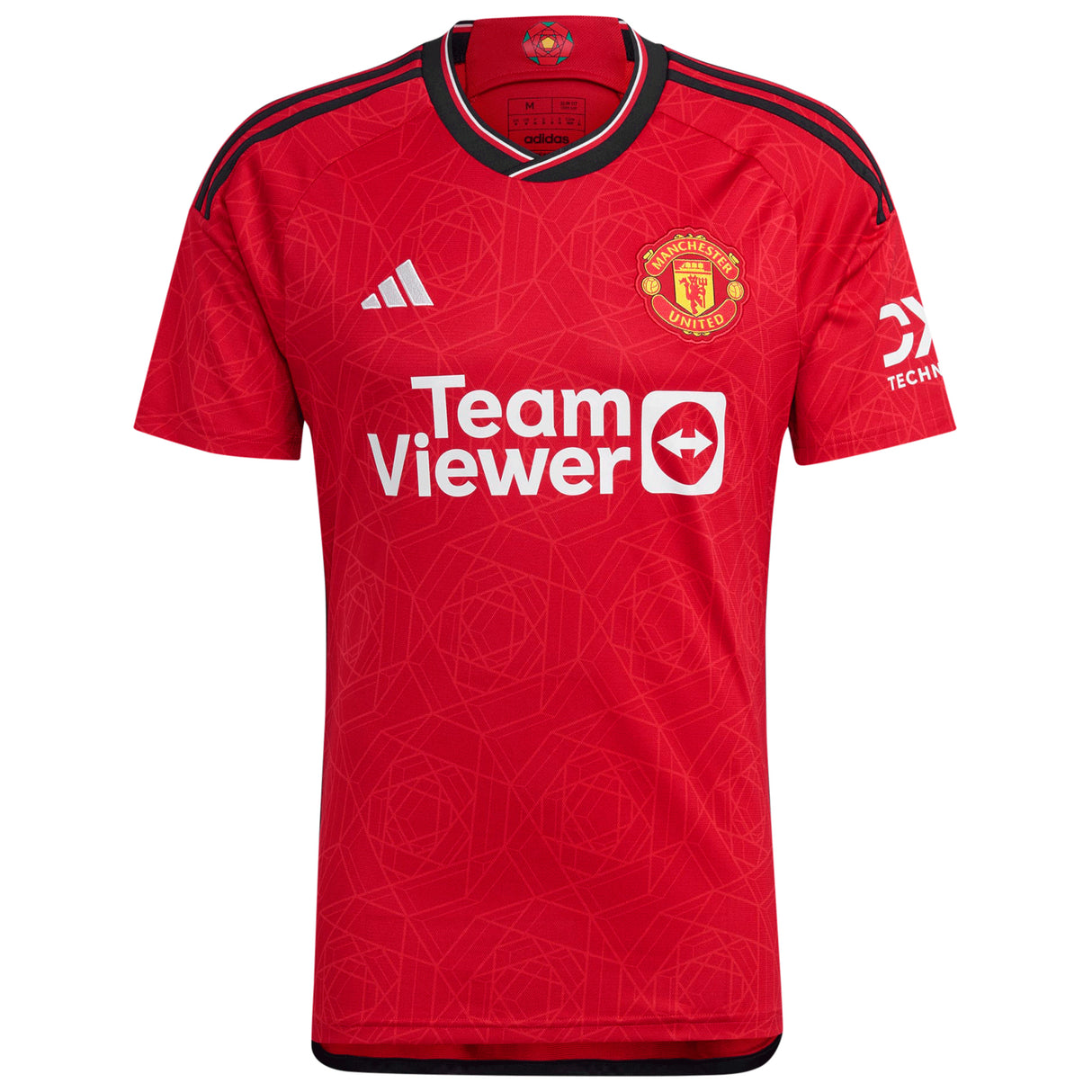 Manchester United EPL Home Shirt 2023-24 with Amrabat 4 printing - Kit Captain