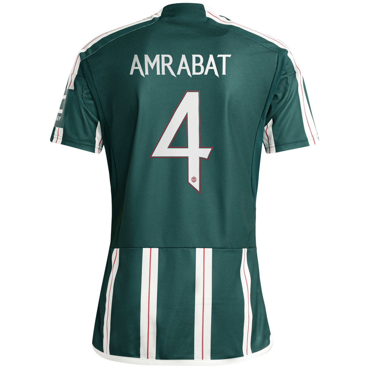 Maglia da trasferta della Coppa del Manchester United 2023-24 con stampa Amrabat 4