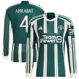 Maglia Away della Coppa Manchester United 2023-24 - Manica lunga con stampa Amrabat 4