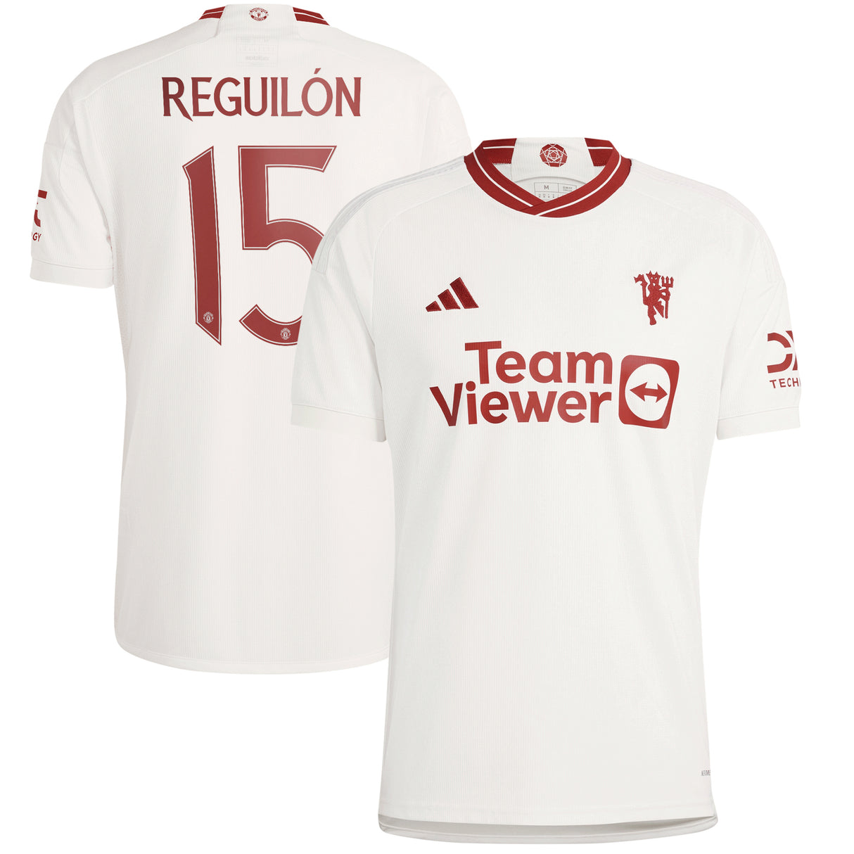 Manchester United Cup Third Shirt 2023-24 with Reguilón 15 printing - Kit Captain