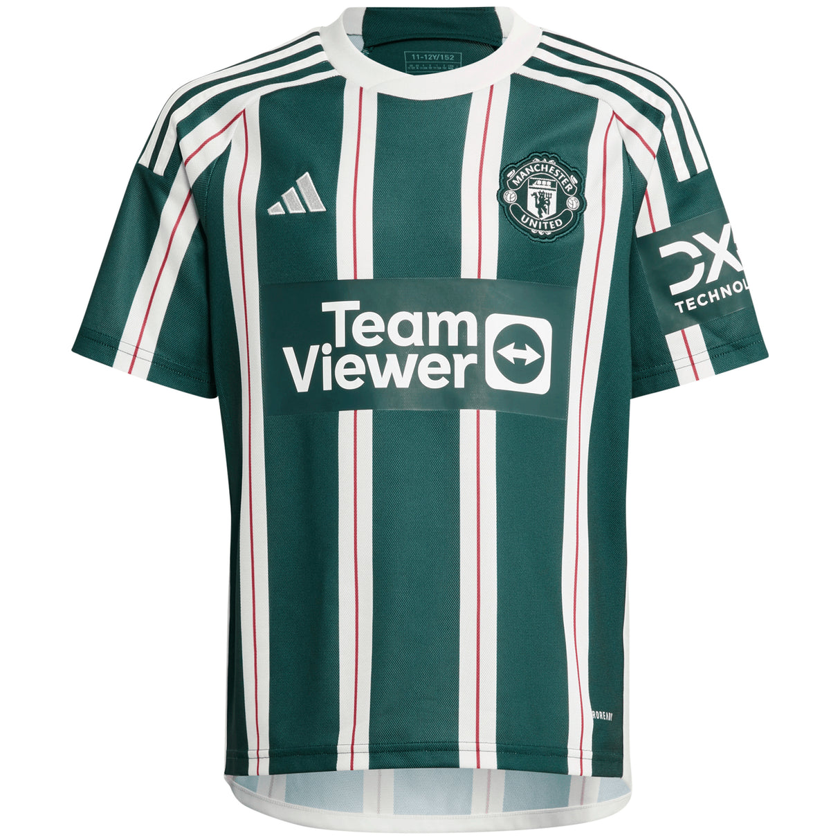 Manchester United Cup Away Shirt 2023-24 - Kids with Amrabat 4 printing - Kit Captain