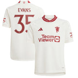 Manchester United Cup Third Shirt 2023-24 - Kids with Evans 35 printing - Kit Captain