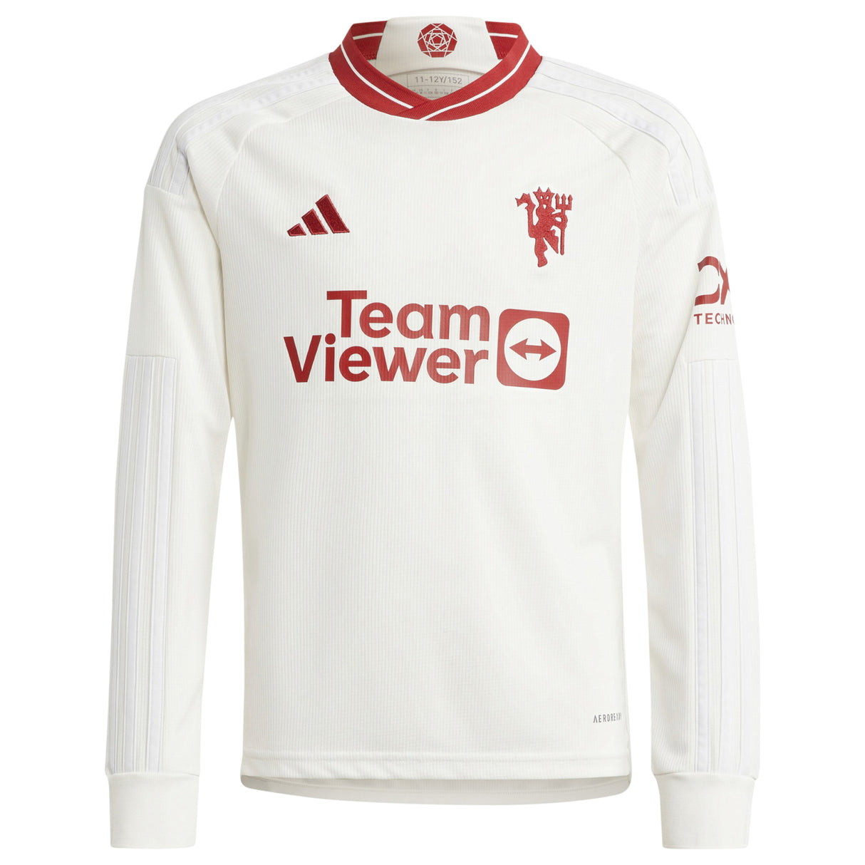 Manchester United WSL Third Shirt 2023-24 - Kids - Long Sleeve with Hinata 20 printing - Kit Captain