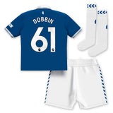 Everton Hummel Home Infant Kit 2023-24 with Dobbin 61 printing - Kit Captain