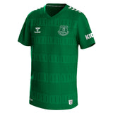 Everton Hummel Home Goalkeeper Shirt 2023-24 - Kids with J.Virginia 12 printing - Kit Captain