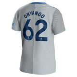 Everton Hummel Third Shirt 2023-24 with Onyango 62 printing - Kit Captain