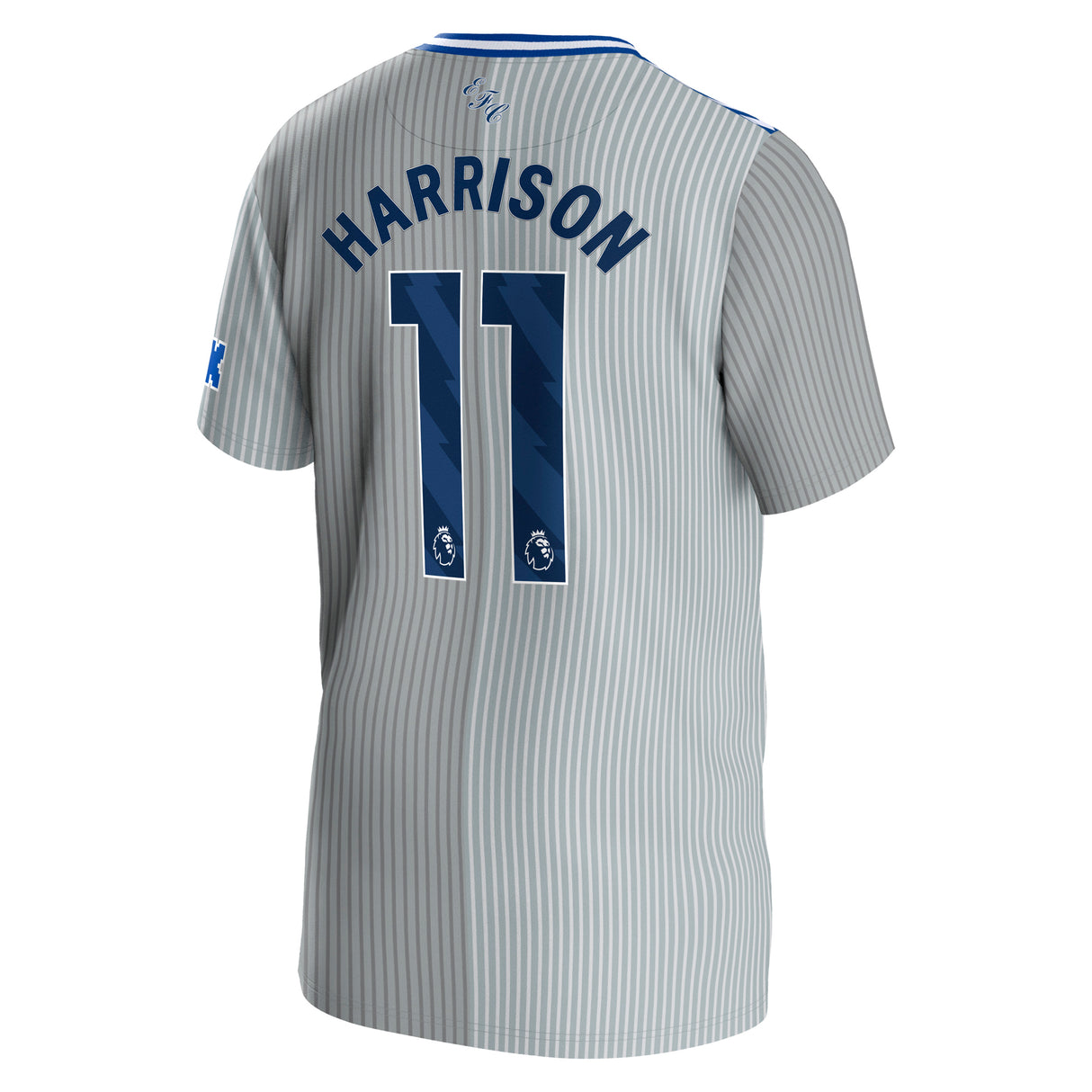 Everton Hummel Third Shirt 2023-24 - Kids with Harrison 11 printing - Kit Captain