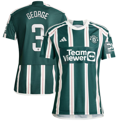 Maglia Manchester United WSL adidas Away 2023-24 - Con stampa George 3