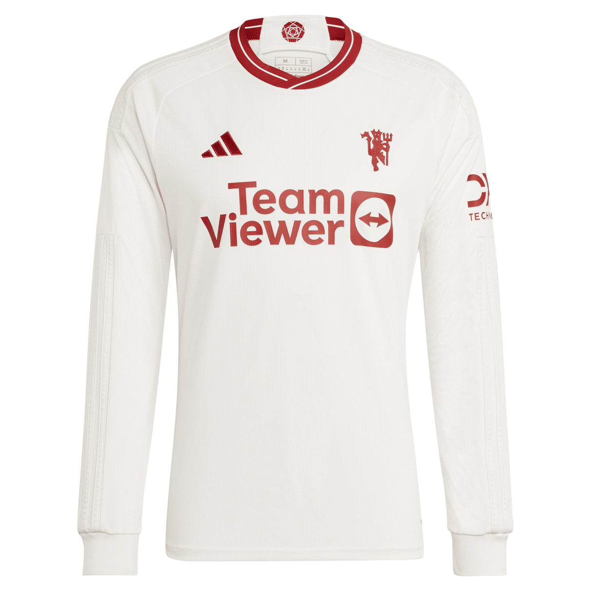 Manchester United WSL adidas Third Shirt 2023-24 - Long Sleeve - With Malard 9 Printing