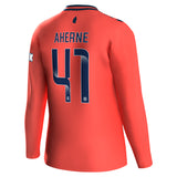 Everton WSL Hummel Away Shirt 2023-24 - Long Sleeve - Kids with Aherne 41 printing - Kit Captain