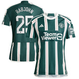 Maglia Manchester United WSL adidas Away 2023-24 - Con stampa Rabjohn 25