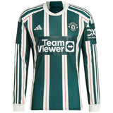 Maglia adidas Away della Coppa del Manchester United 2023-24 - Manica lunga - Con stampa Malard 9