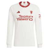 Manchester United Cup adidas Third Shirt 2023-24 - Long Sleeve - With Rabjohn 25 Printing - Kit Captain