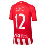 Maglia Atlético de Madrid Metropolitano Nike Home Stadium 2023-24 - Bambino con stampa S.Lino 12