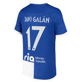 Atletico de Madrid Metropolitano Nike Away Stadium Shirt 2023-24 - Kids with Javi Galán 17 printing - Kit Captain