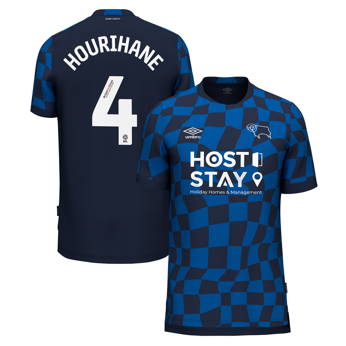 Derby County Umbro Away Shirt 2023-24 - Kids - Conor Hourihane 4