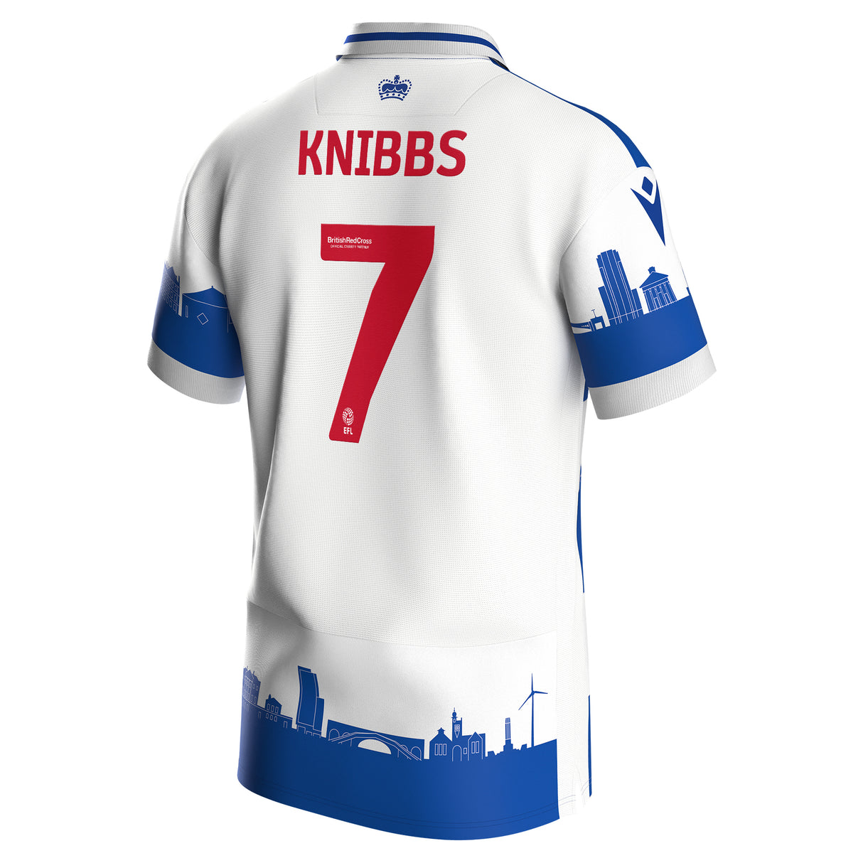 Reading Home Shirt 2023-24 - Harvey Knibbs 7 - Kit Captain