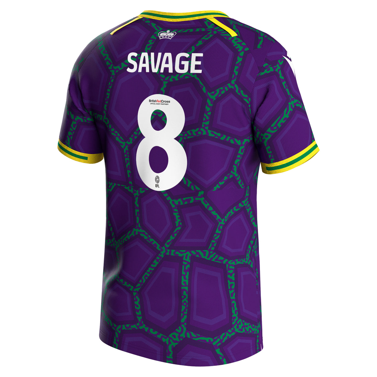 Reading Third Shirt 2023-24 - Charlie Savage 8 - Kit Captain