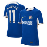 Chelsea Nike Home Stadium Sponsored Shirt 2023-24 - Kids with Madueke 11 printing