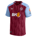 Aston Villa WSL Castore Home Shirt 2023-24 - With Salmon 17 printing - Kit Captain