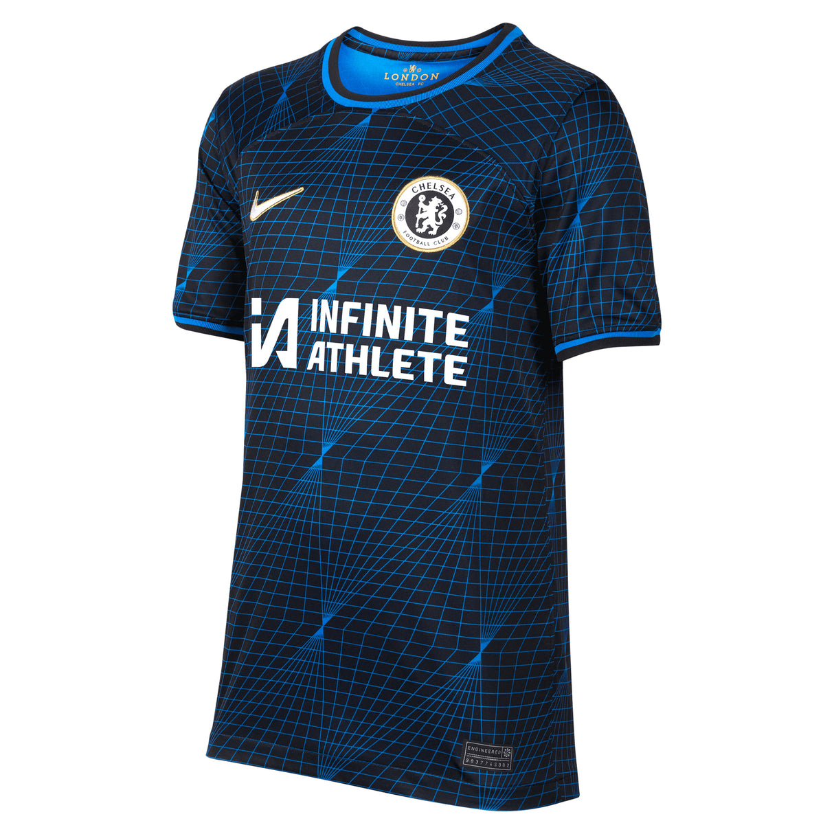 Chelsea WSL Nike Away Stadium Sponsored Shirt 2023-24 - Kids with Charles 21 printing