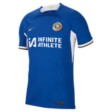 Chelsea WSL Home Vapor Match Sponsored Shirt 2023-24 with J.Fleming 17 printing - Kit Captain