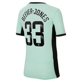 Chelsea WSL Third Stadium Sponsored Shirt 2023-24 - Kids with Beever-Jones 33  printing - Kit Captain