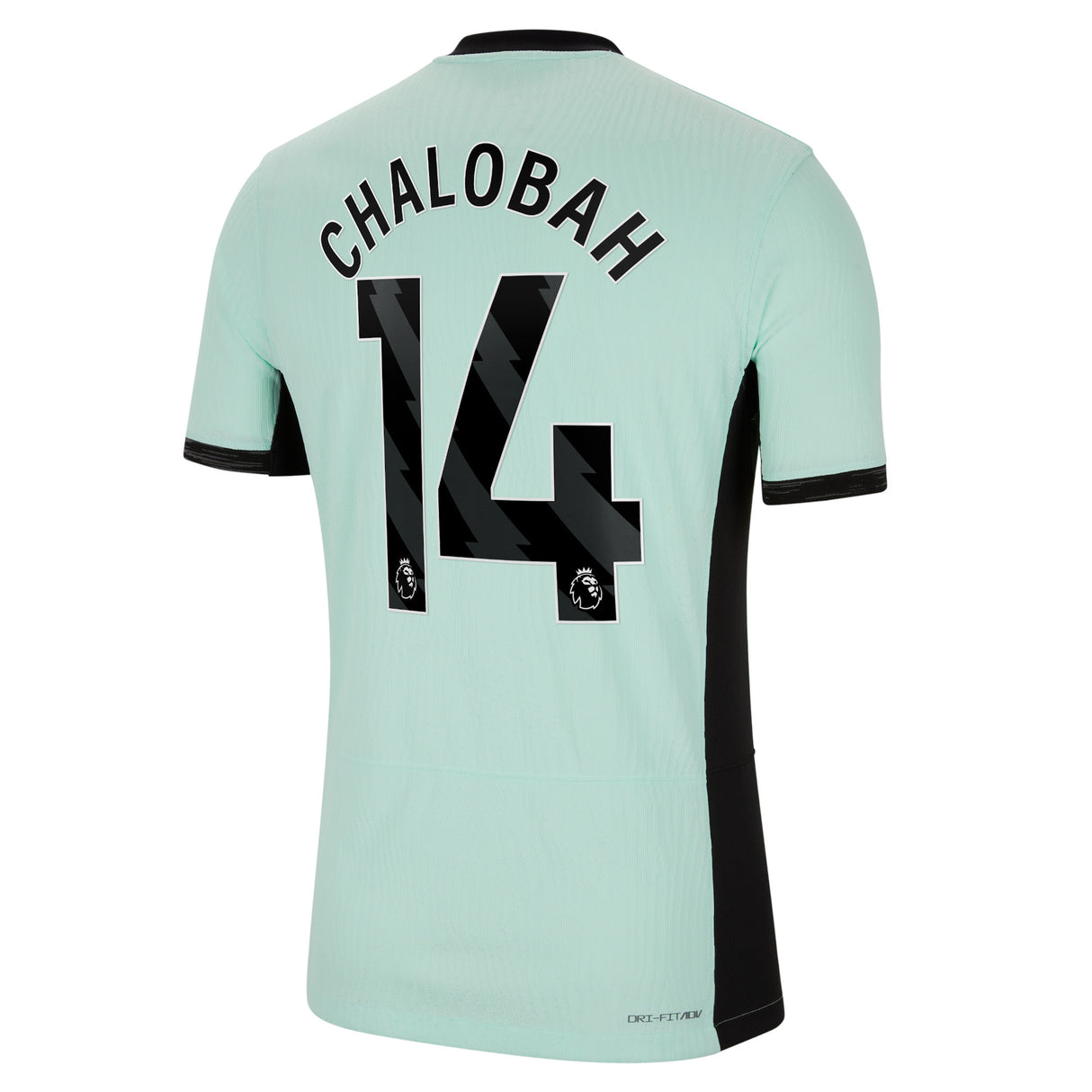 Chelsea Third Vapor Match Sponsored Shirt 2023-24 with Chalobah 14 printing - Kit Captain