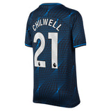 Chelsea Nike Away Stadium Sponsored Shirt 2023-24 - Kids with Chilwell 21 printing