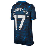 Chelsea Nike Away Stadium Sponsored Shirt 2023-24 - Kids with Chukwuemeka 17 printing