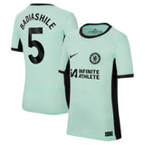 Chelsea Third Stadium Sponsored Shirt 2023-24 - Kids with Badiashile 5 printing - Kit Captain