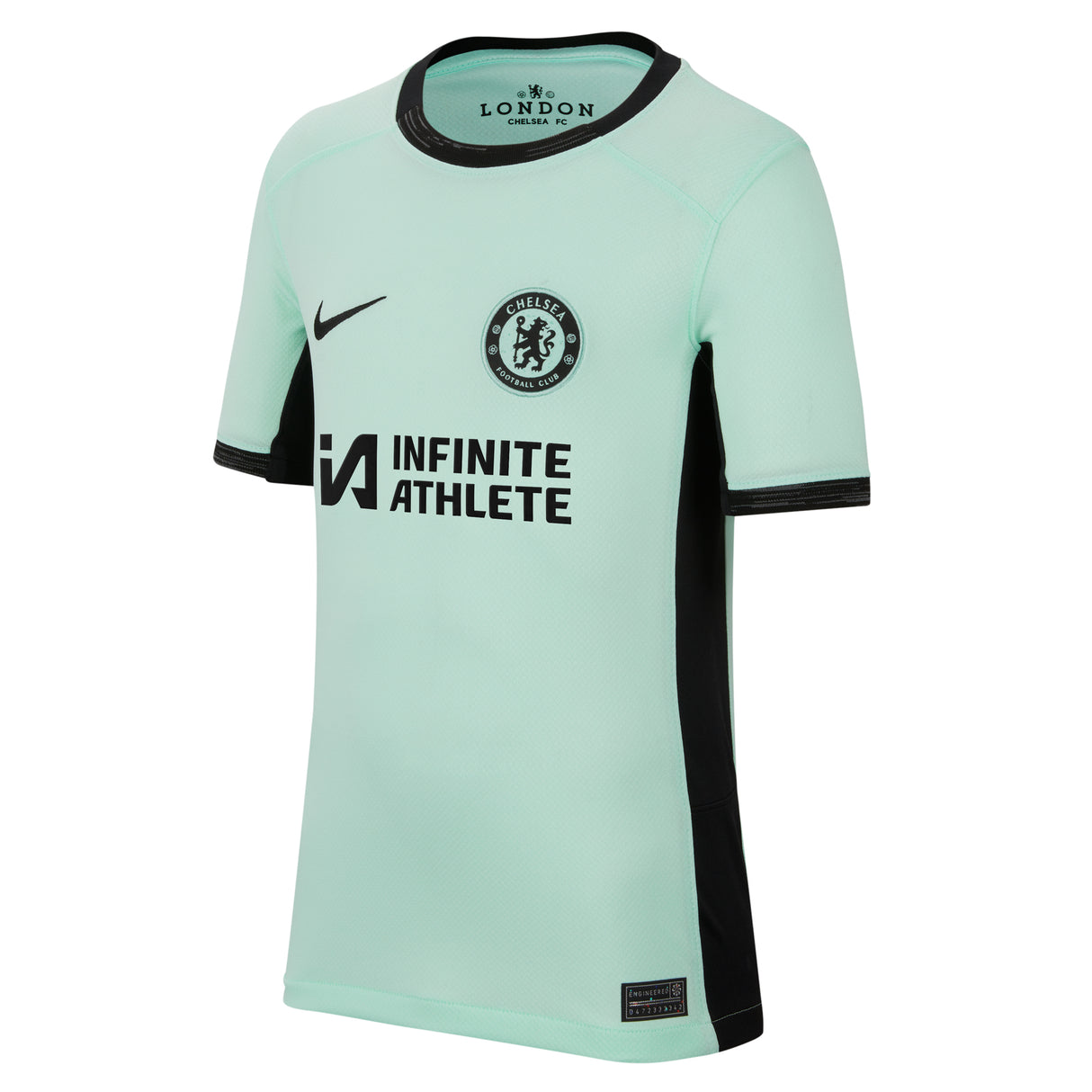 Chelsea Third Stadium Sponsored Shirt 2023-24 - Kids with Fofana 33 printing - Kit Captain