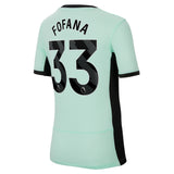 Chelsea Third Stadium Sponsored Shirt 2023-24 - Kids with Fofana 33 printing - Kit Captain