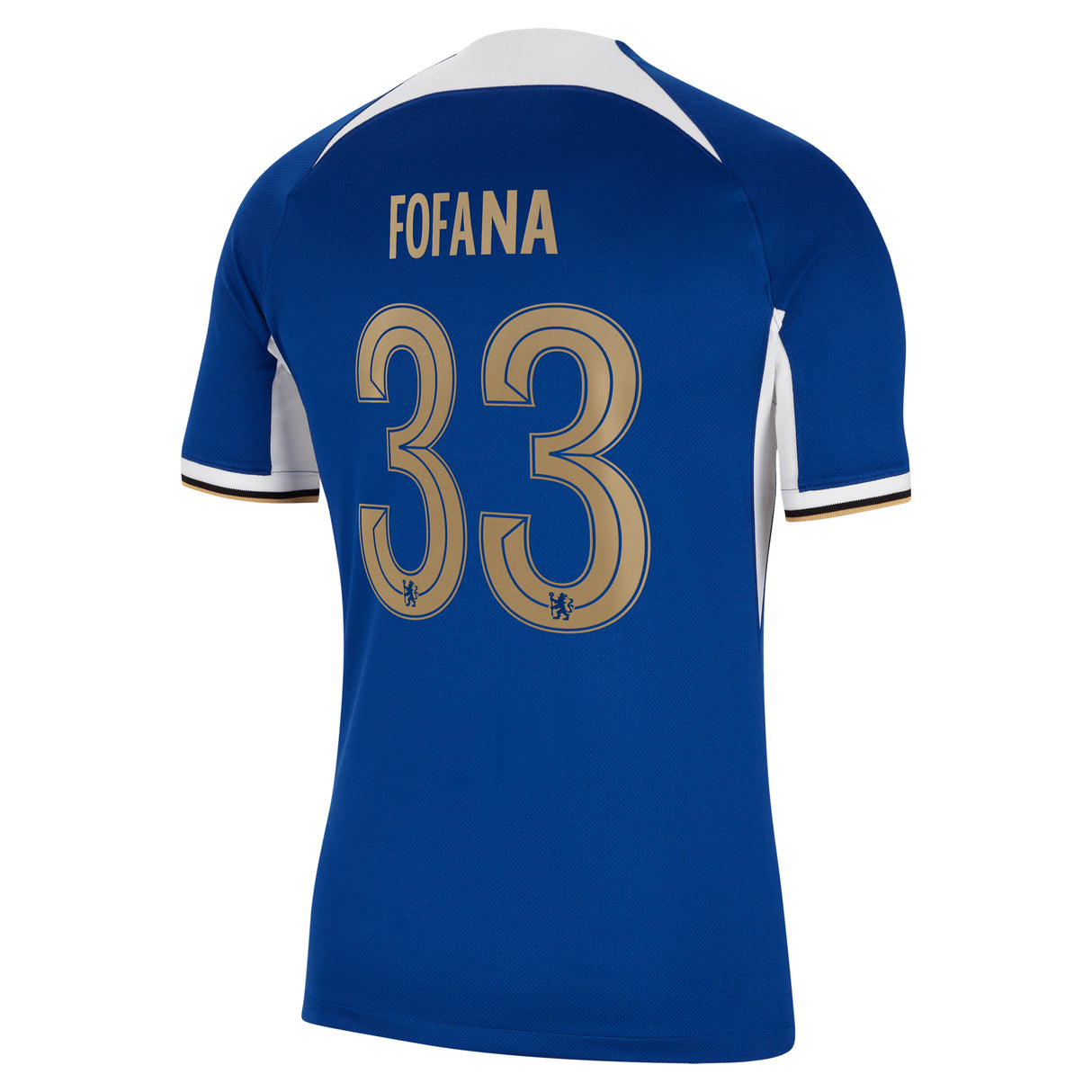 Chelsea Cup Nike Home Stadium Sponsored Shirt 2023-24 with Fofana 33 printing