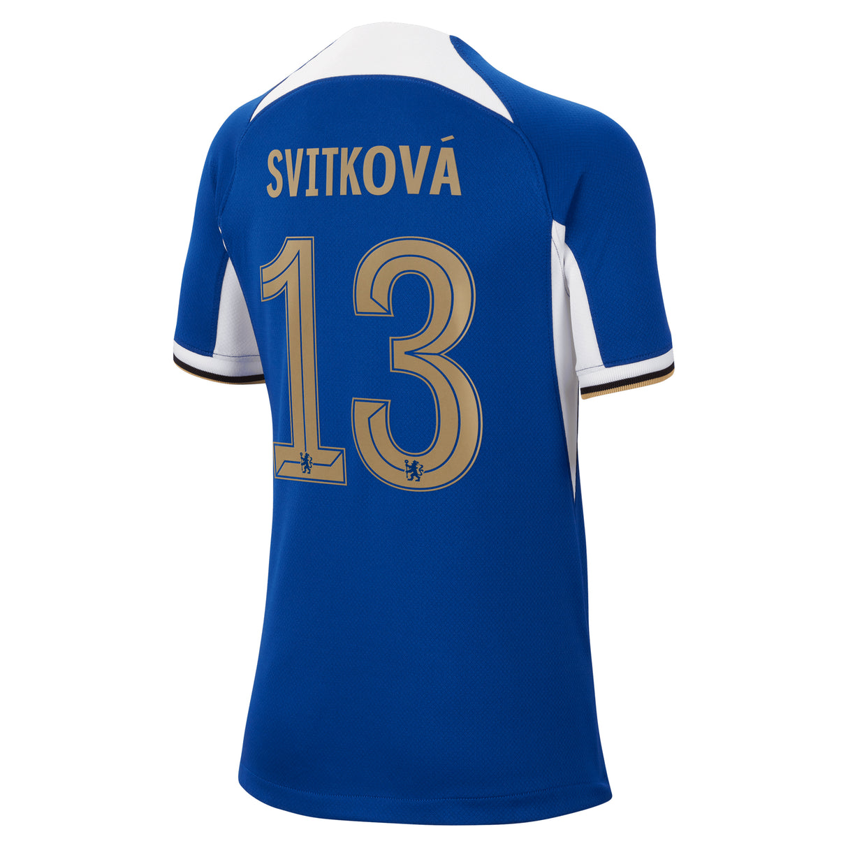 Chelsea Cup Nike Home Stadium Sponsored Shirt 2023-24 - Kids with Svitková 13 printing