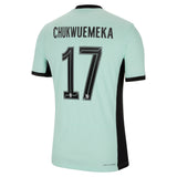 Chelsea Cup Third Vapor Match Sponsored Shirt 2023-24 with Chukwuemeka 17 printing - Kit Captain