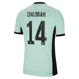 Chelsea Cup Third Vapor Match Sponsored Shirt 2023-24 with Chalobah 14 printing - Kit Captain