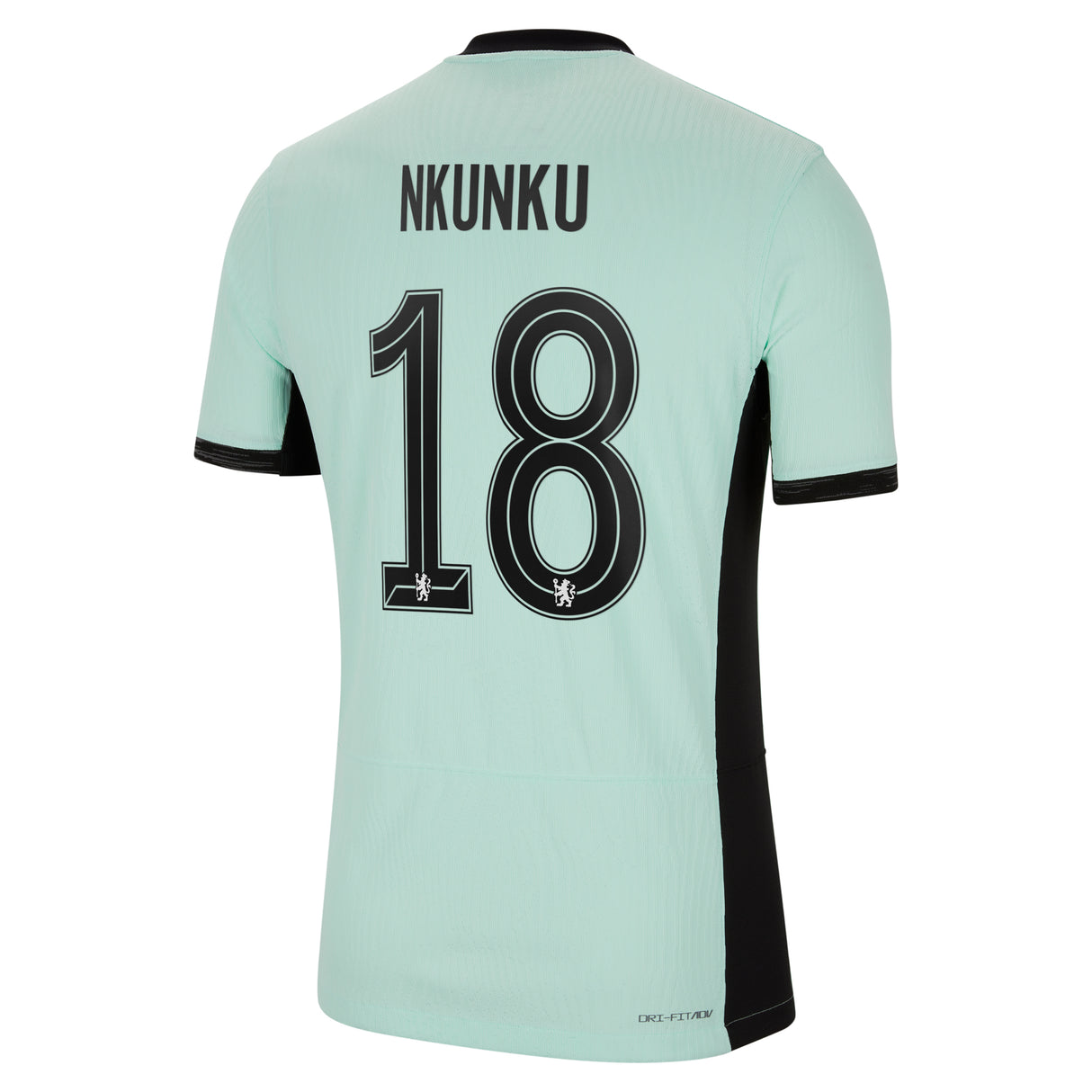 Chelsea Cup Third Vapor Match Sponsored Shirt 2023-24 with Nkunku 18 printing - Kit Captain