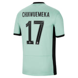 Chelsea Cup Nike Third Stadium Sponsored Shirt 2023-24 with Chukwuemeka 17 printing