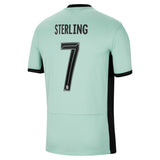 Chelsea Cup Nike Third Stadium Sponsored Shirt 2023-24 with Sterling 7 printing