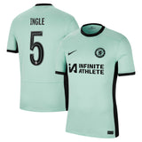 Chelsea Cup Nike Third Stadium Sponsored Shirt 2023-24 with Ingle 5 printing