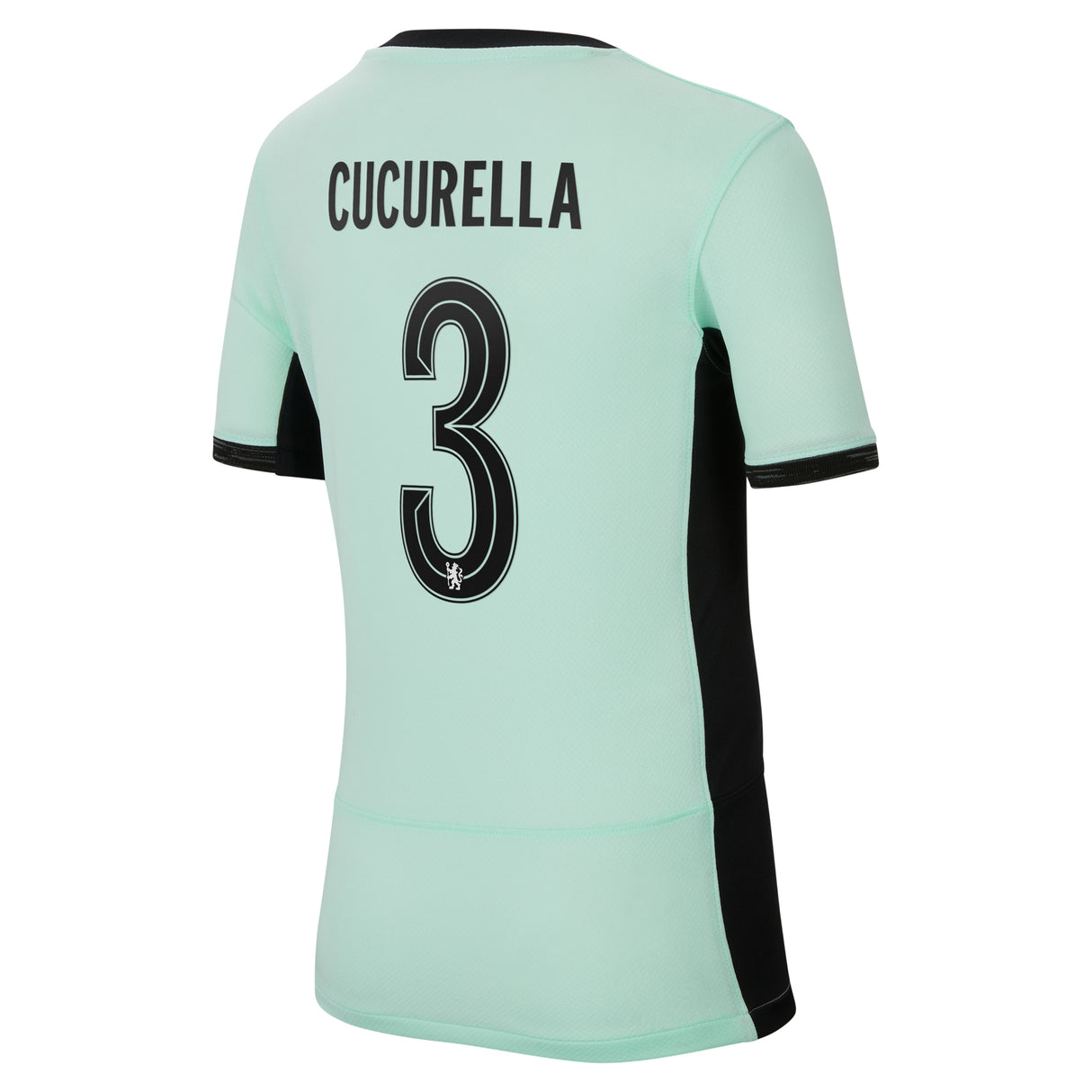 Chelsea Cup Third Stadium Sponsored Shirt 2023-24 - Kids with Cucurella 3 printing - Kit Captain