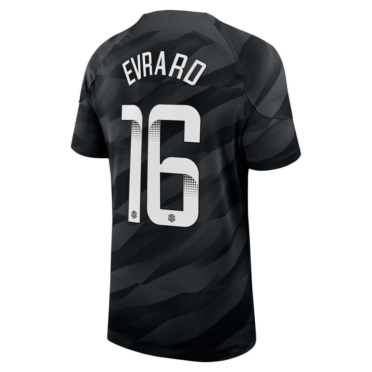 Chelsea WSL Nike Stadium Goalkeeper Sponsored Shirt 2023-24 - Kids with Evrard 16  printing - Kit Captain