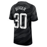 Chelsea WSL Nike Stadium Goalkeeper Sponsored Shirt 2023-24 - Kids with Berger 30  printing - Kit Captain