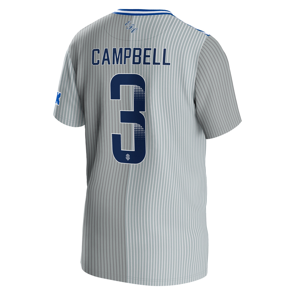 Everton WSL Hummel Third Shirt 2023-24 - Kids - With Campbell 3 printing - Kit Captain