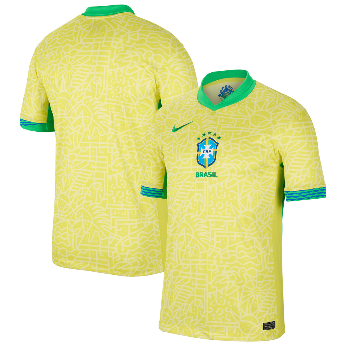 Brazil Nike Home Stadium Shirt 2024