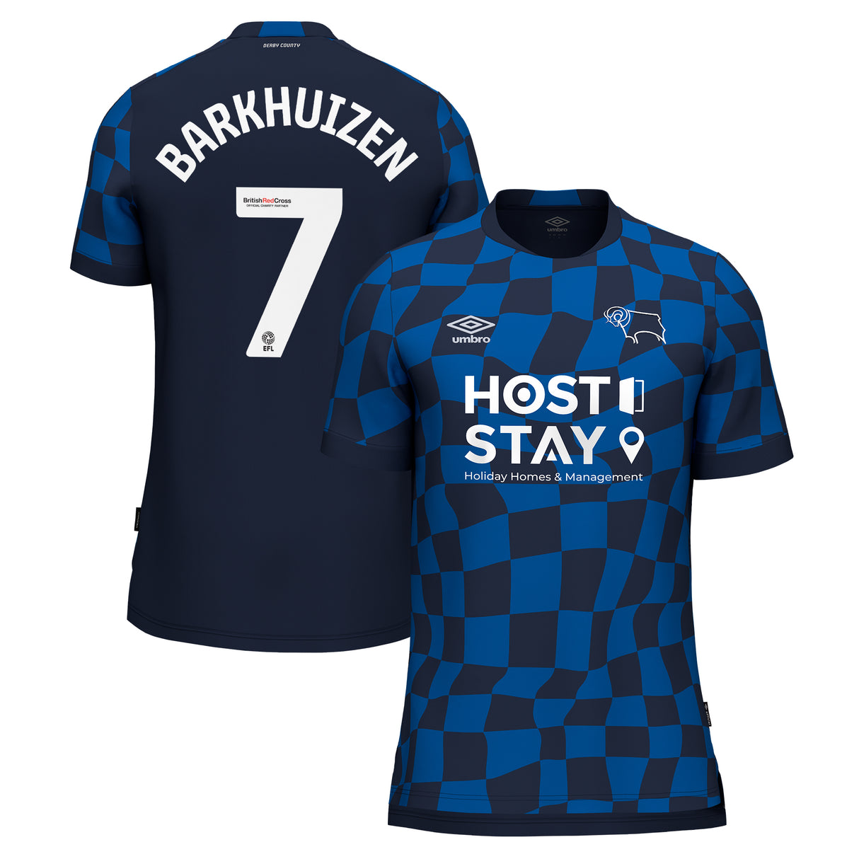 Derby County Umbro Away Shirt 2023-24 - Tom Barkhuizen 7