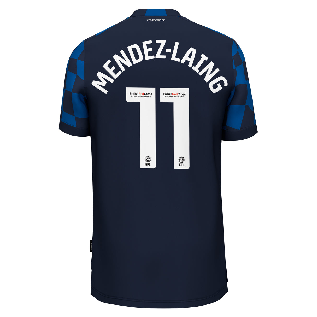 Derby County Umbro Away Shirt 2023-24 - Kids - Nathaniel Mendez-Laing 11